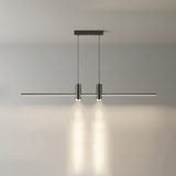 Minimalist Link LED Linear Pendant Light for Modern Dining and Office Spaces