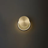 Minimalist Modern Circular LED Wall Sconce Round Ring Bracket Light Fixture