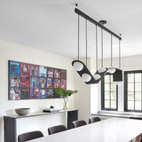 Minimalist Orbion Black Sphere Pendant Light Modern Geometric Glass Droplight