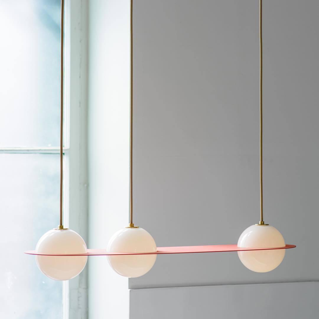 Minimalist Orbion Black Sphere Pendant Light Modern Geometric Glass Droplight