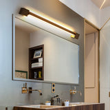 Minimalist Ultra Thin Rotatable Linear LED Wall Lamp in Black Finish for Bedside Decor