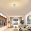 Modern Geometric LED Flush Mount Ceiling Lamp 5 Square Acrylic Light Fixture for Living Room