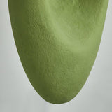 Mizuko Green Teardrop Hanging Lamp Modern Polystyrene Decorative Pendant Light