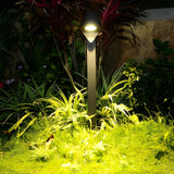 Modern 10W Black LED Outdoor Garden Pathway Light Waterproof Aluminum Landscape Lamp