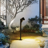 Modern 10W Black LED Outdoor Garden Pathway Light Waterproof Aluminum Landscape Lamp