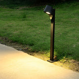 Modern 10W Black LED Outdoor Garden Pathway Light Waterproof Aluminum Landscape Lamp