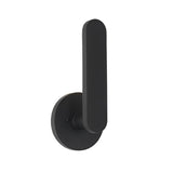 Modern 12 Inch Matte Black Aluminum Armed LED Outdoor Wall Sconce for Exterior Lighting