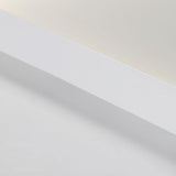 Modern 16 Inch Square Flush Mount Ceiling Light Dimmable LED with Dual Rotatable Spotlights