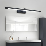 Modern 240 Degree Adjustable Linear LED Vanity Light for Bathroom Mirror Makeup Sconce