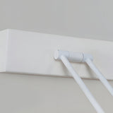 Modern 240 Degree Adjustable Linear LED Vanity Light for Bathroom Mirror Makeup Sconce