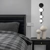 Modern 3 Light Glass Globe Wall Sconce Mid Century G9 Metal Vanity Light Fixture