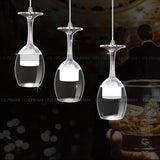 Modern 3 Light LED Kitchen Island Chandelier Electroplated Aluminum Pendant Lighting Fixture