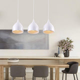 Modern 3 Light Metal Pendant Lighting Industrial Kitchen Island Hanging Lamp Fixture