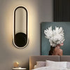 Modern 330 Degree Rotating Rectangular LED Wall Sconce Nordic Style Indoor Lighting