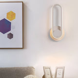 Modern 330 Degree Rotating Rectangular LED Wall Sconce Nordic Style Indoor Lighting