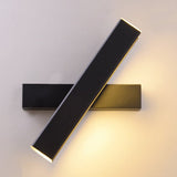 Modern 360 Degree Rotating LED Wall Sconce Minimalist Bedside Lamp for Hallway