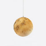 Modern 3D Planet Ball Resin Pendant Light for Celestial Bedroom and Living Room Decor
