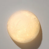 Modern 3D Printed Moon Wall Sconce Celestial LED Indoor Lighting for Bedrooms and Living Rooms