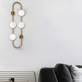 Modern 4 Globe Glass Bubble LED Wall Sconce Decorative Interior Lighting for Bedroom and Living Room