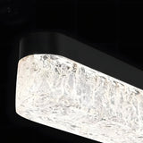 Modern 47 Inch Black Linear LED Pendant Light Dimmable Kitchen Island Lighting