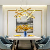 Modern 8 Light LED Sputnik Pendant Lamp Nordic Style Chandelier for Kitchen Island Dining Room and Bedroom
