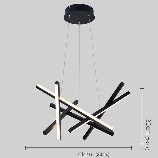 Modern 8 Light LED Sputnik Pendant Lamp Nordic Style Chandelier for Kitchen Island Dining Room and Bedroom