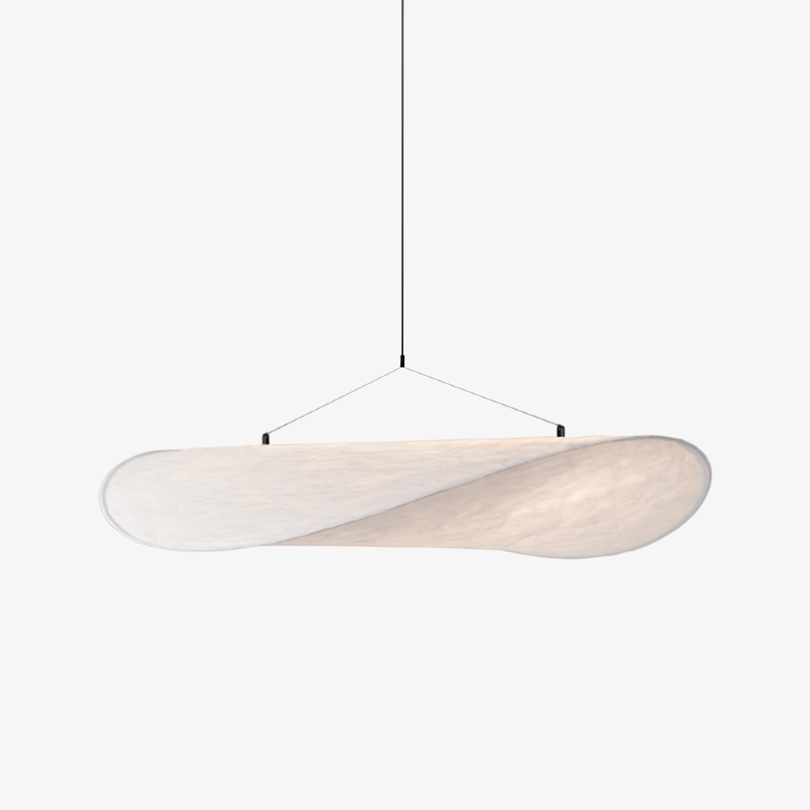 Modern Abstract Cloud Tyvek Pendant Light Sustainable LED Hanging Ceiling Luminaire