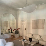Modern Abstract Cloud Tyvek Pendant Light Sustainable LED Hanging Ceiling Luminaire