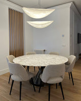 Modern Abstract Cloud Tyvek Pendant Light Sustainable LED Hanging Ceiling Luminaire