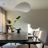 Modern Abstract Cloud Tyvek Pendant Light Sustainable LED Hanging Ceiling Luminaire