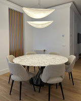Modern Abstract Cloud Tyvek Pendant Light Sustainable LED Hanging Ceiling Luminaire