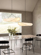 Modern Abstract Cloud Tyvek Pendant Light Sustainable LED Hanging Ceiling Luminaire