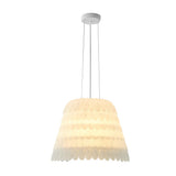 Modern Acrylic Feather Chandelier with 3 Step Dimming for Dining Room and Bedroom