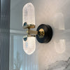 Modern Acrylic LED Wall Sconce with 3 Color Dimming Up and Down Light for Bedroom and Living Room