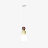 Modern Acrylic Three Ball Pendant Light Contemporary G9 LED Hanging Lamp for Bedroom and Dining Room