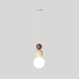 Modern Acrylic Three Ball Pendant Light Contemporary G9 LED Hanging Lamp for Bedroom and Dining Room