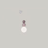 Modern Acrylic Three Ball Wall Sconce Light for Indoor Living Spaces and Bedrooms