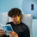 Modern Adjustable 360 Degree Rotating LED Wall Mounted Bedside Reading Lamp for Bedroom and Office