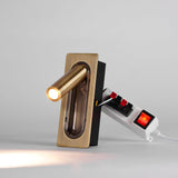 Modern Adjustable 360 Degree Rotating LED Wall Mounted Bedside Reading Lamp for Bedroom and Office
