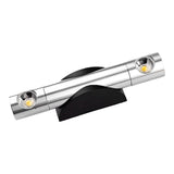Modern Adjustable Aluminum Up and Down LED Wall Sconce Lamp for Indoor Corridors and Living Rooms