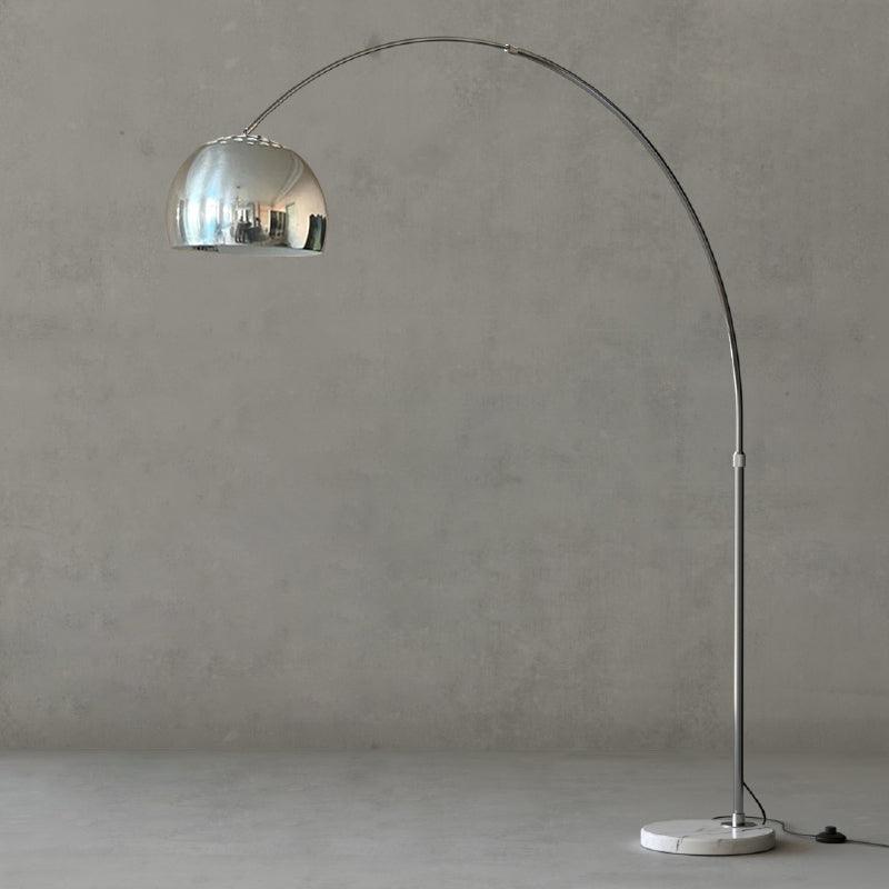 modern-adjustable-arched-floor-lamp-with-polished-marble-base-and-acrylic-shade