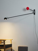 Modern Adjustable Counterweight LED Wall Lamp Precision Movement Sconce Set of 2