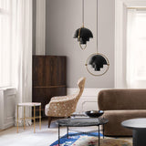 Modern Adjustable Deformed Ball Pendant Light with Multi Lite Shade Design for Dining Room