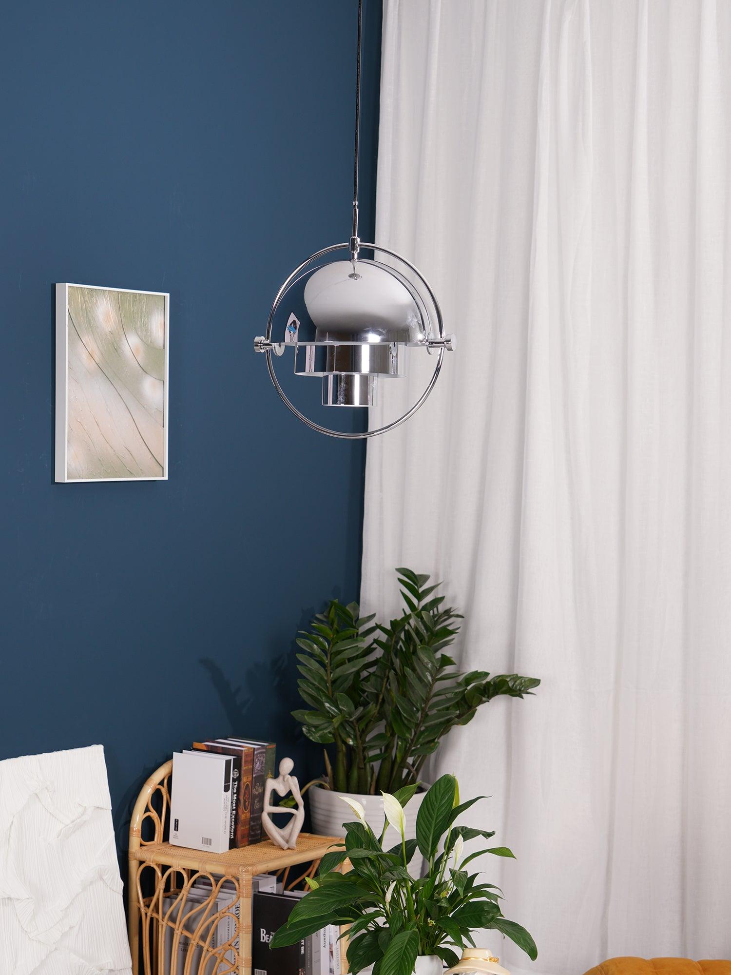 Modern Adjustable Deformed Ball Pendant Light with Multi Lite Shade Design for Dining Room
