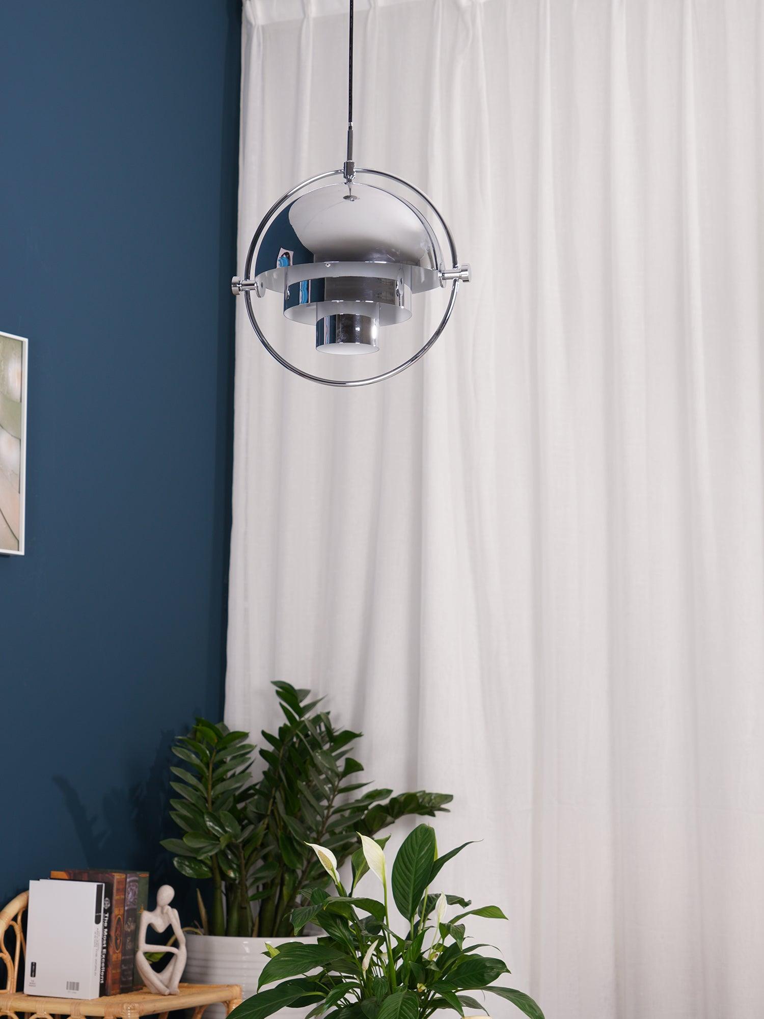 Modern Adjustable Deformed Ball Pendant Light with Multi Lite Shade Design for Dining Room