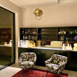 Modern Adjustable Deformed Ball Pendant Light with Multi Lite Shade Design for Dining Room