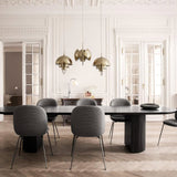 Modern Adjustable Deformed Ball Pendant Light with Multi Lite Shade Design for Dining Room