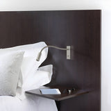 Modern Adjustable Flexible Gooseneck LED Wall Sconce Reading Light Set of 2
