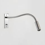 Modern Adjustable Flexible Gooseneck LED Wall Sconce Reading Light Set of 2
