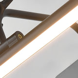 Modern Adjustable LED Vanity Light Bar Antler Inspired Wall Sconce for Bathroom Mirror